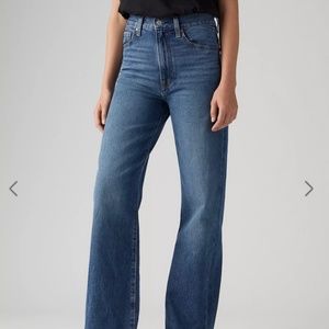 RIBCAGE WIDE LEG WOMEN'S JEANS (NWT)